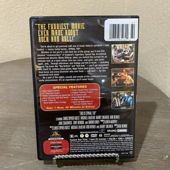 5/$15 This Is Spinal Tap DVD Movie 1984 2000 Special Edition - Picture 2 of 2